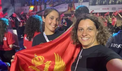 Iskra Dedivanović i Danijela Bulatović