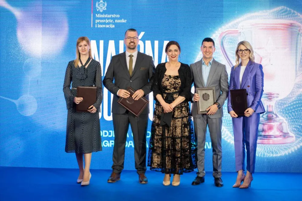 Dodijeljene nagrade najuspje&scaron;nijim naučnicima za 2025. godinu