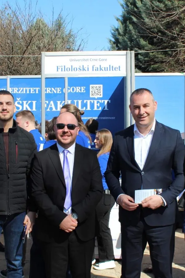 &Scaron;ćekić posjetio Summer job 2026, razgovarao sa predstavnicima Filolo&scaron;kog fakulteta