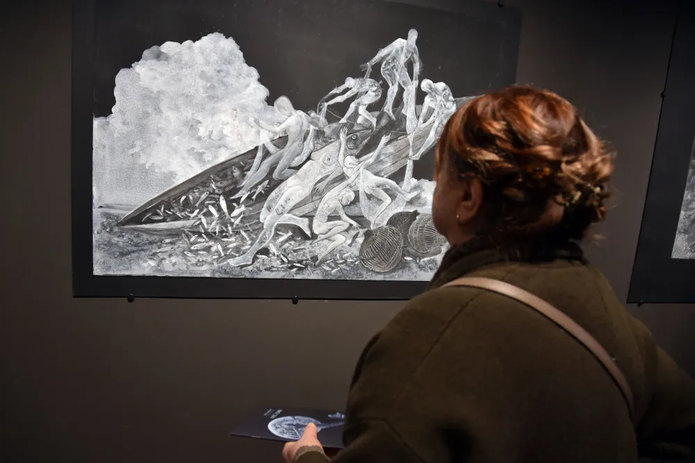 Disciplinovana linija koja gradi snoliki svijet