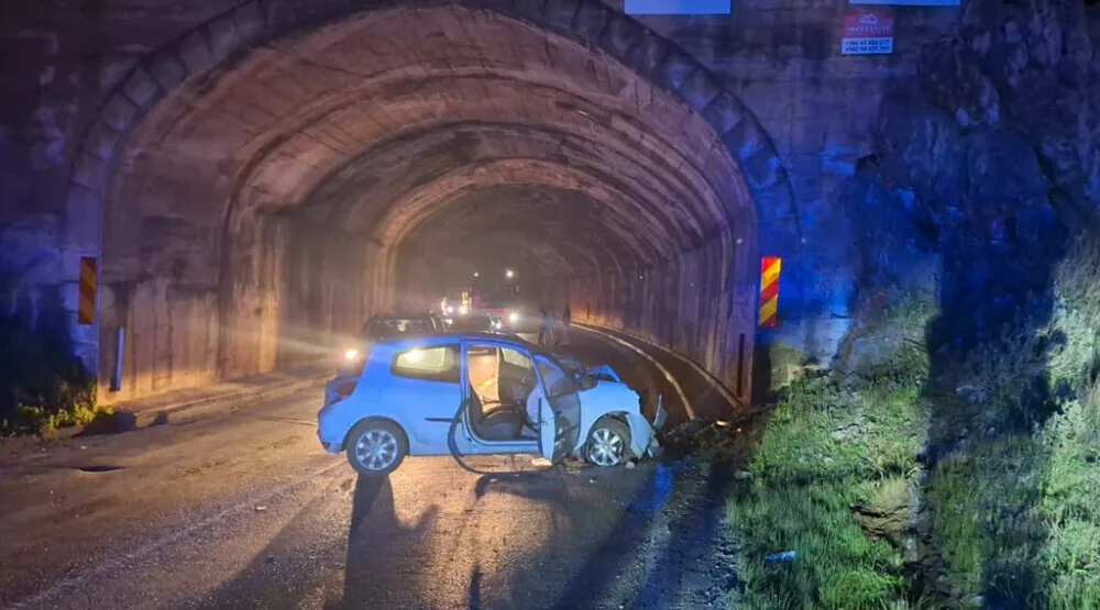 Baranin povrijeđen u udesu na putu Bar-Ulcinj