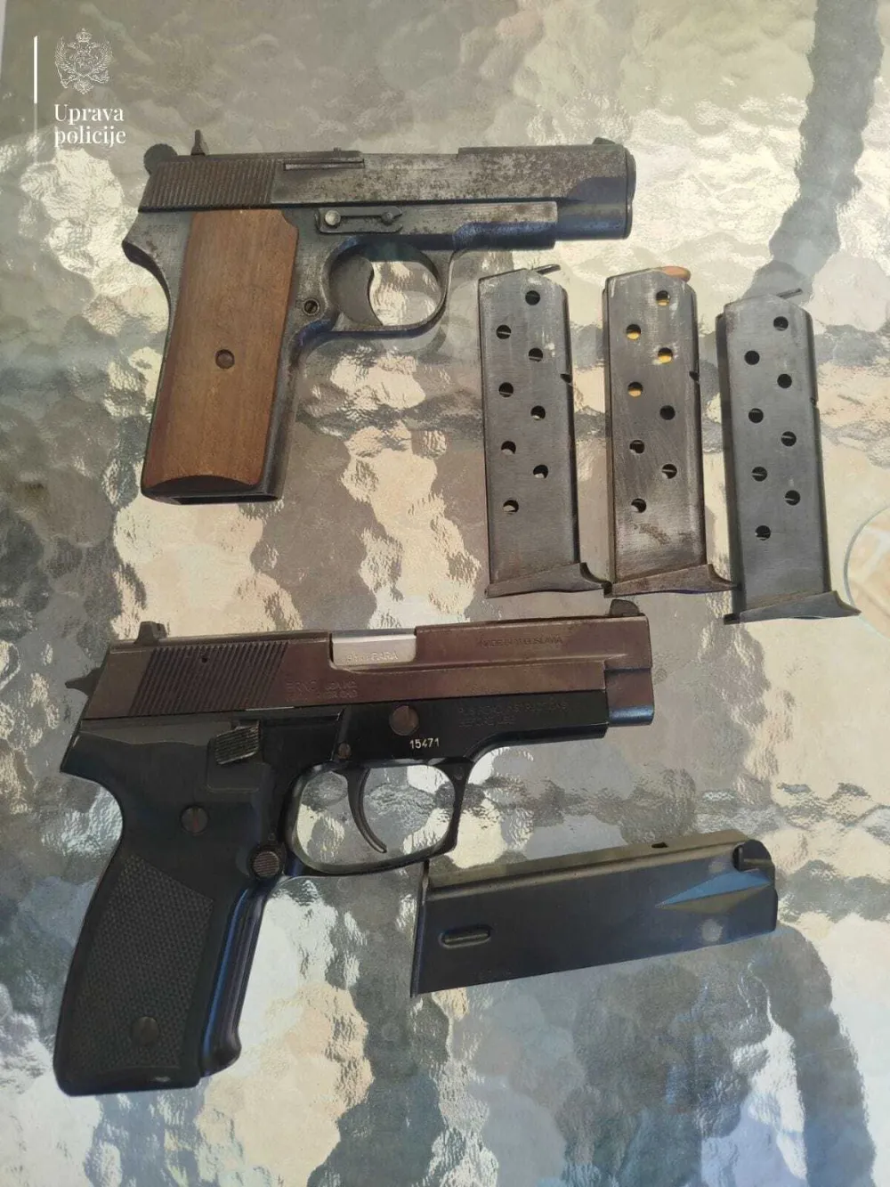 zaplijenjeno oružje