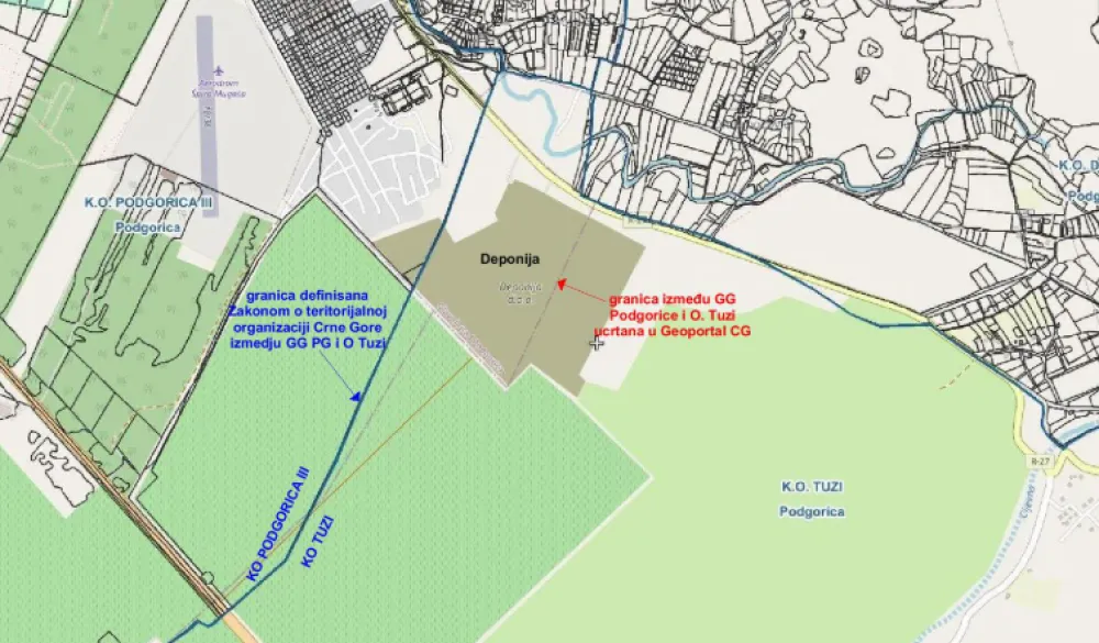 Vlada formirala arbitražnu komisiju za razgraničenje Podgorice i Tuzi: Đuri&scaron;ić vjeruje u povlačenje granica za 90 dana