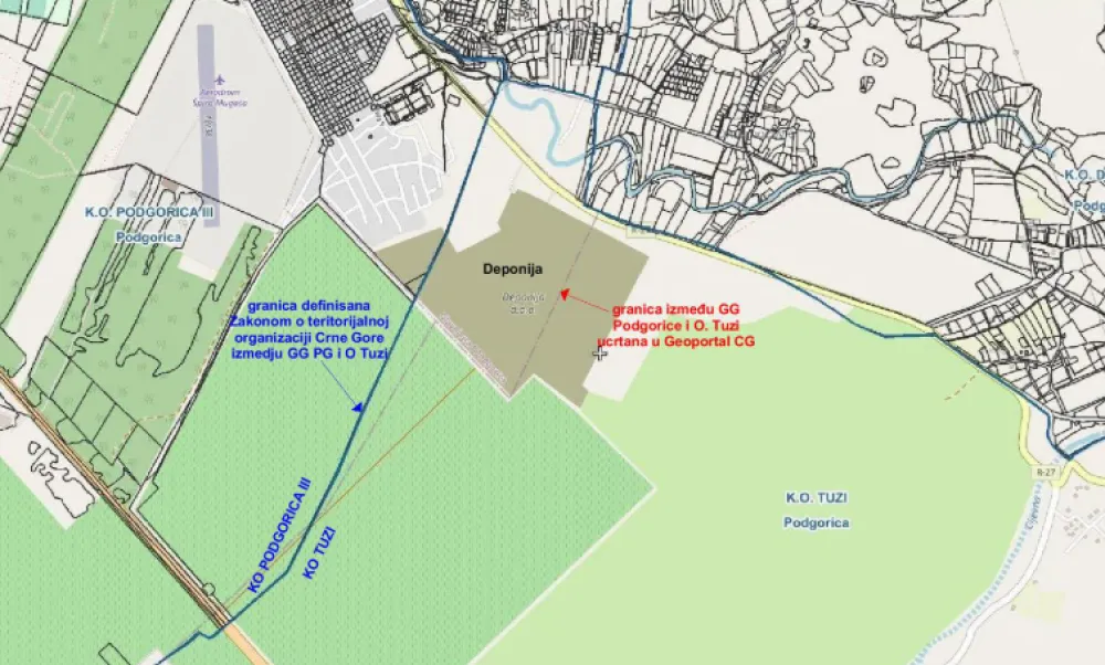 Vlada formirala arbitražnu komisiju za razgraničenje Podgorice i Tuzi: Đuri&scaron;ić vjeruje u povlačenje granica za 90 dana