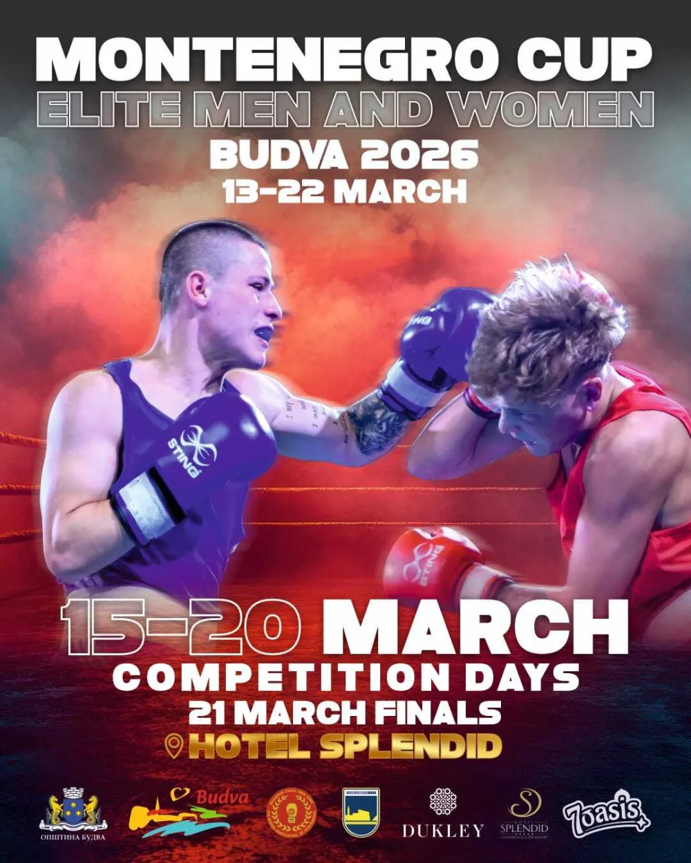 Bokserska elita u Budvi