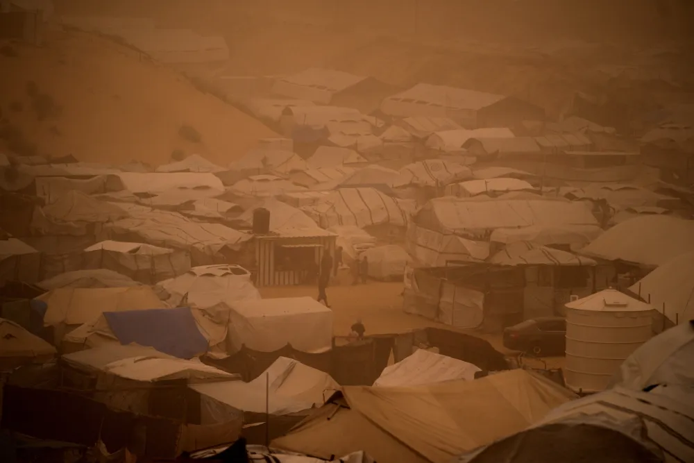 Pje&scaron;čana oluja u Gazi