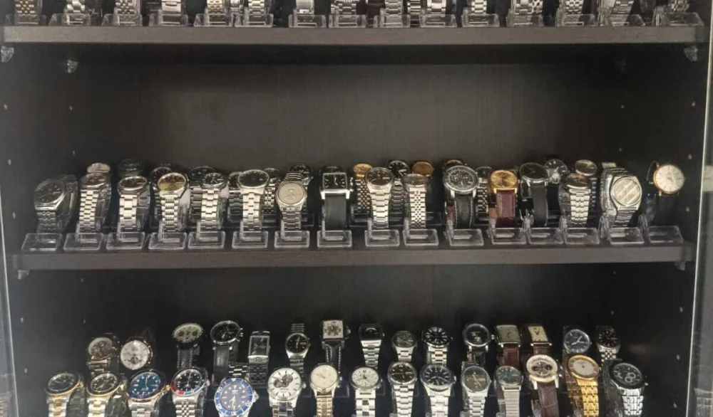 (FOTO) Uhap&scaron;en osumnjičeni za zelena&scaron;enje, nađeno 175 satova vrijednih preko 100.000 eura