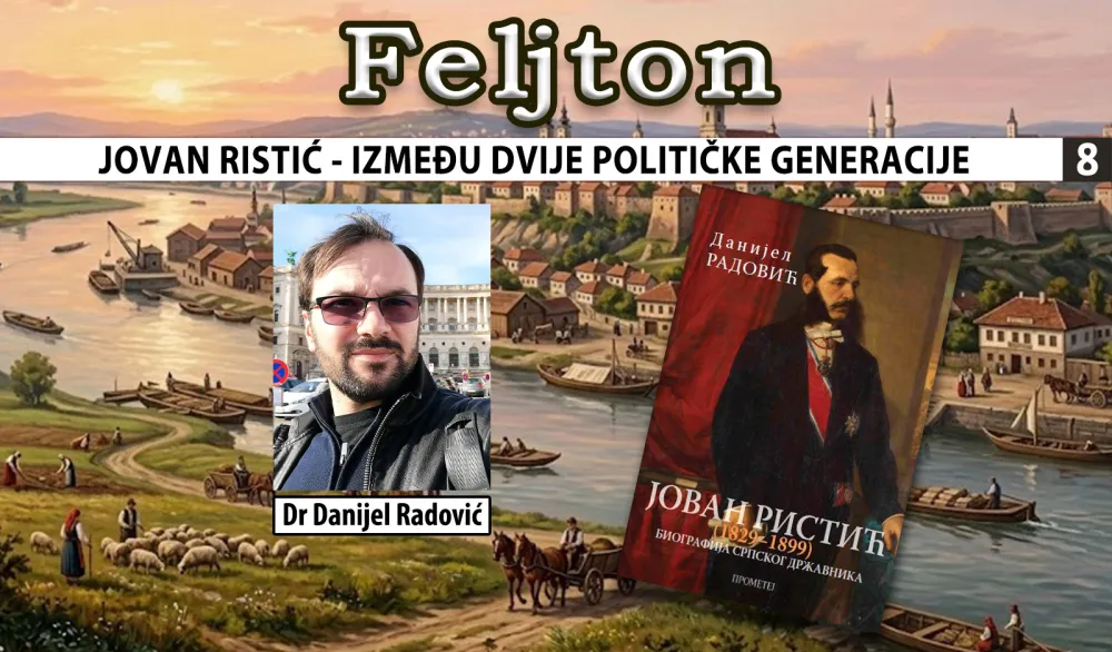Jovan Ristić &ndash; između dvije političke generacije (8):&nbsp;Ambicije veće od ''pra&scaron;ine jedne kancelarije''