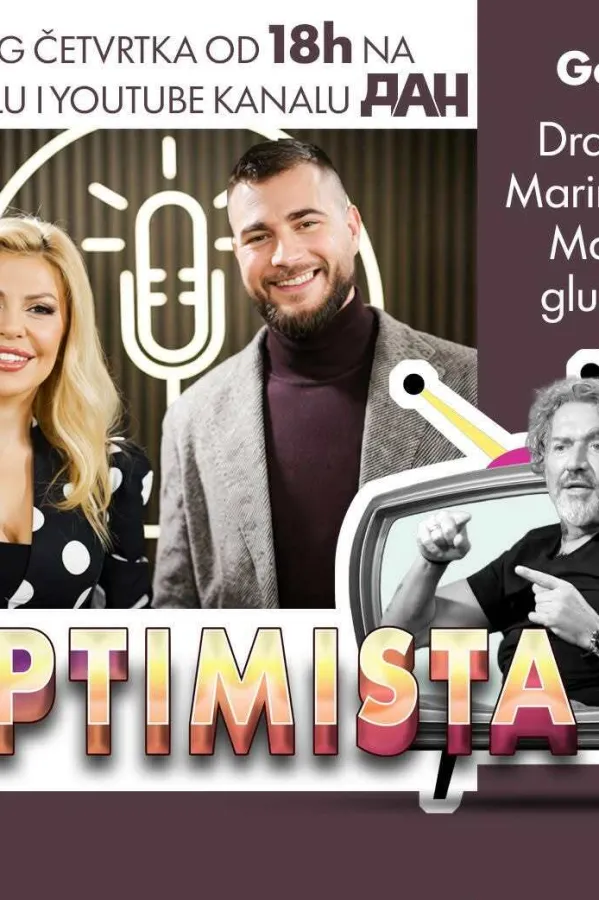 Optimista" &ndash; novi talk show na YouTube kanalu i portalu Dana