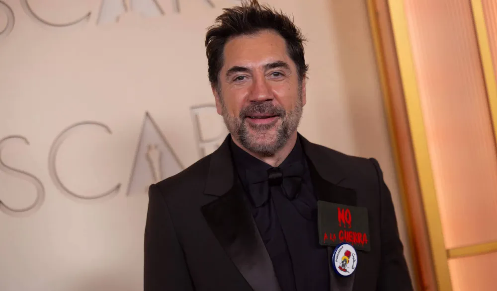 Havijer Bardem na dodjeli Oskara nosio bedž sa natpisom "Ne ratu"