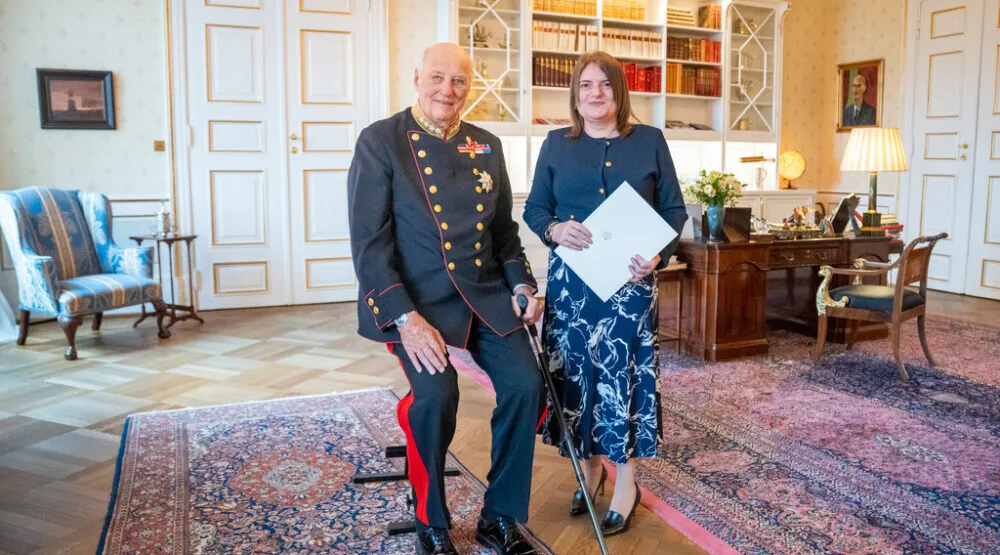  Snežana Radović predala je akreditivna pisma kralju Haraldu V
