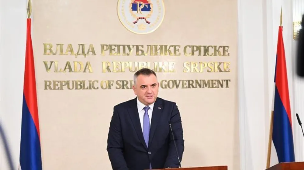 Usvojena ostavka predsjednika Vlade RS
