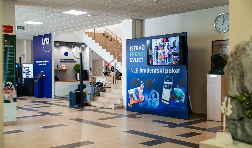 Otvorena je studentska NLB filijala na Univerzitetu Donja Gorica 