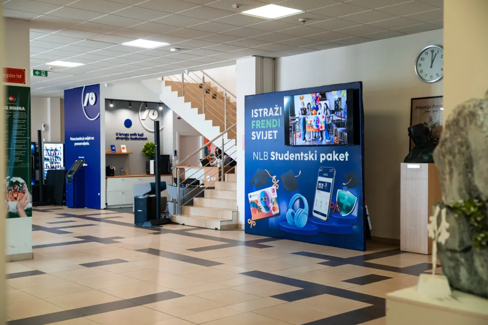 Otvorena je studentska NLB filijala na Univerzitetu Donja Gorica 