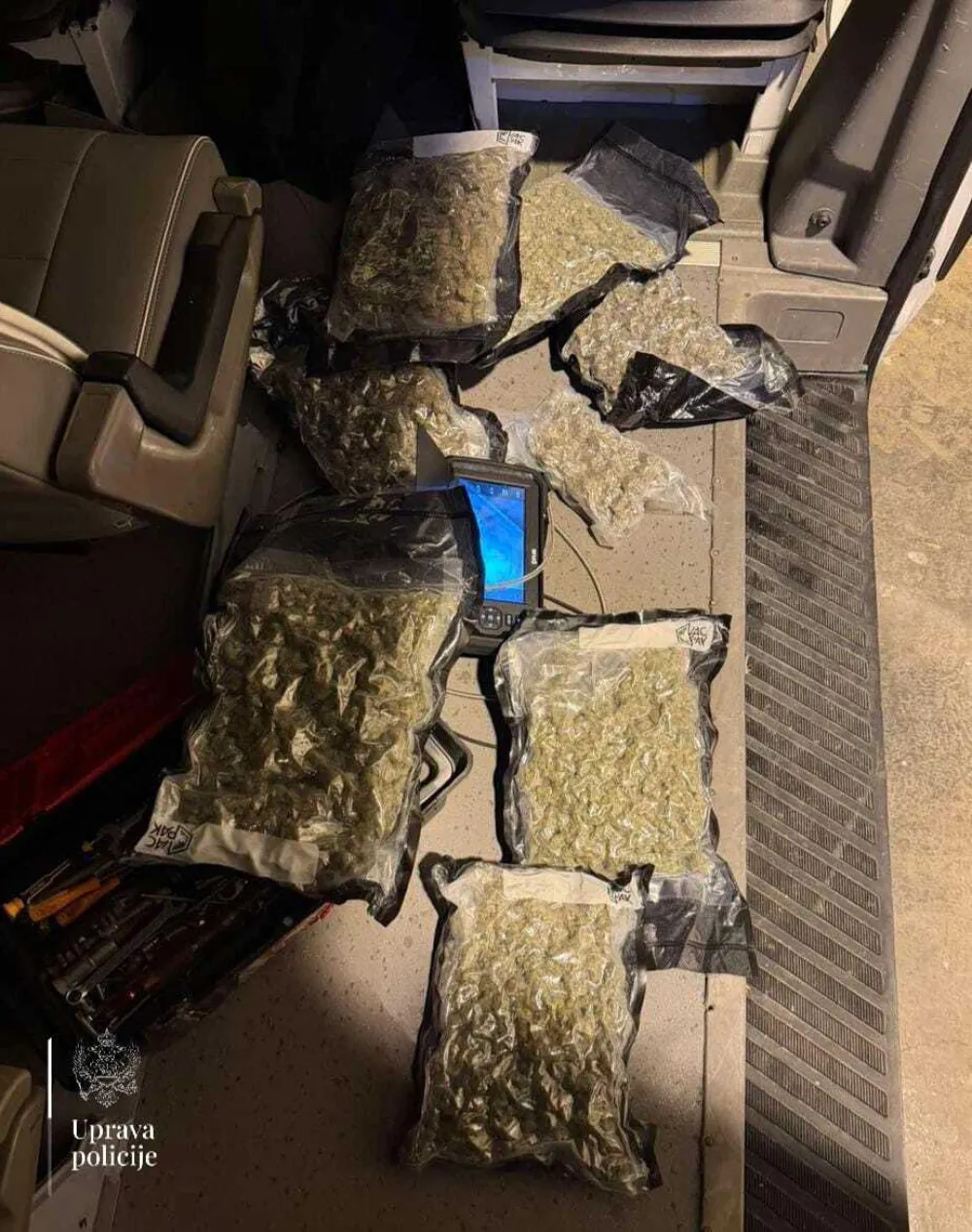 Kod albanskog državljanina pronađena marihuana