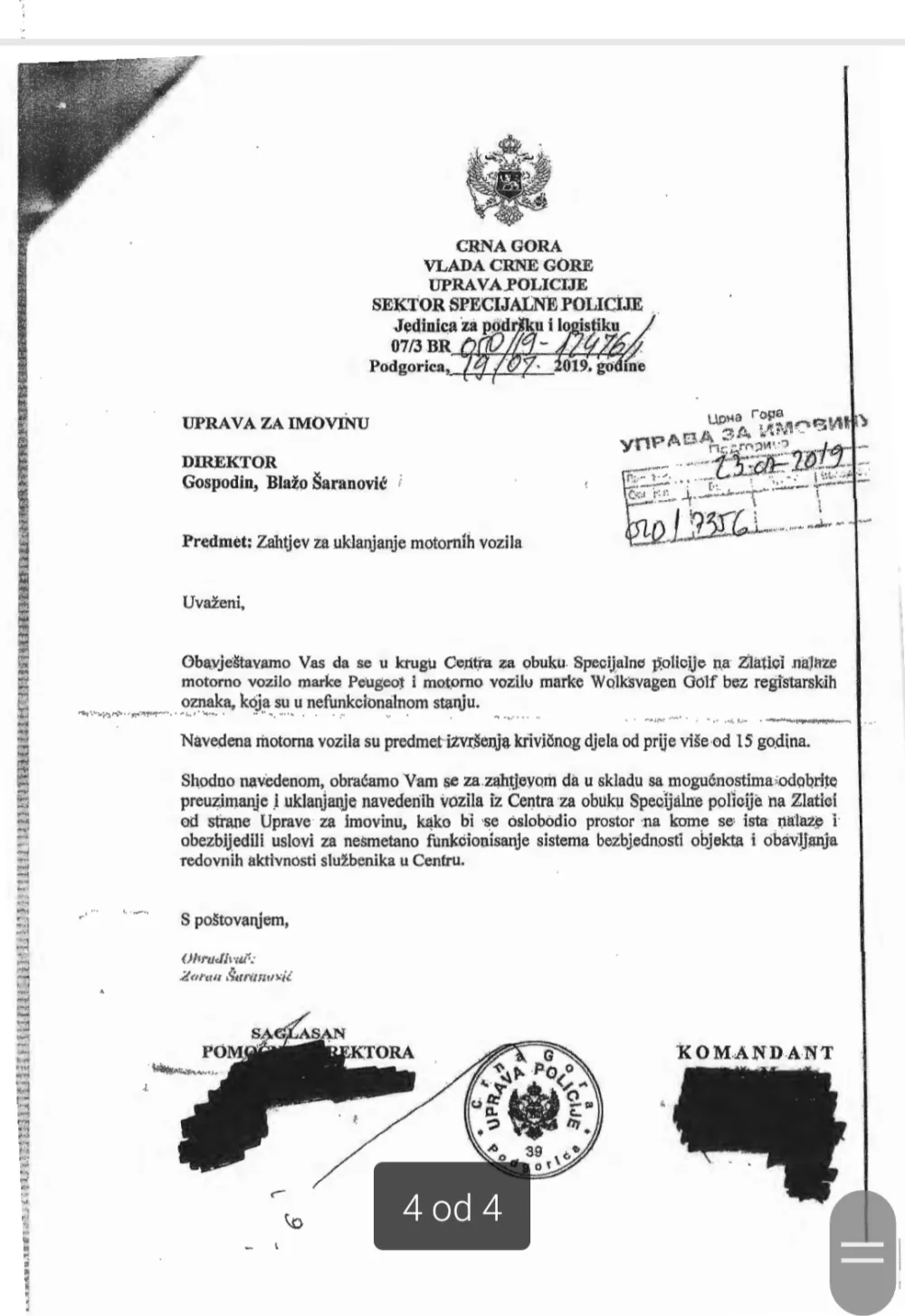 (FOTO) I "golf" kao dokaz o ubistvu Du&scaron;ka Jovanovića ostavljen da nestane