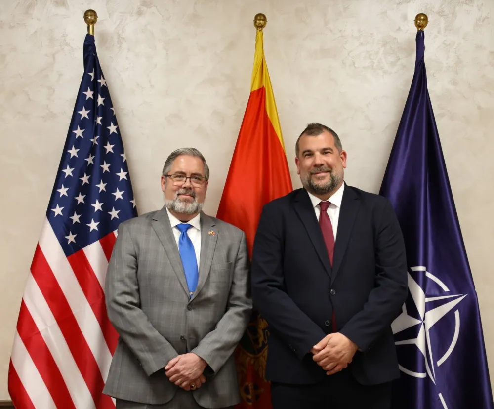 Krapović i Kiz o odbrambenoj saradnji CG i SAD