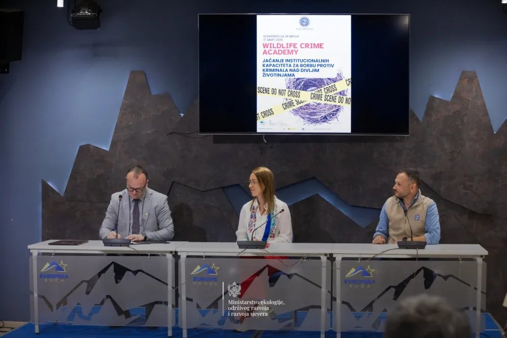 Ćulafić: Dugoročni cilj je smanjenje ilegalnog ubijanja i trgovine pticama za najmanje 50 odsto do 2030.