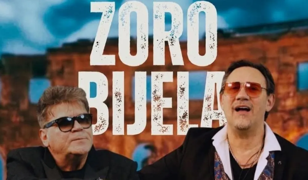 "Crvena jabuka" i Geronimo u subotu objavljuju pjesmu "Zoro bijela"
