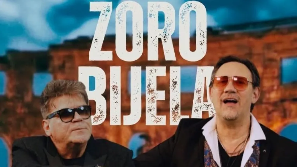 "Crvena jabuka" i Geronimo u subotu objavljuju pjesmu "Zoro bijela"