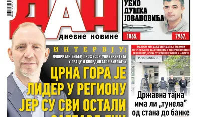 Naslovna Dana za 20. mart