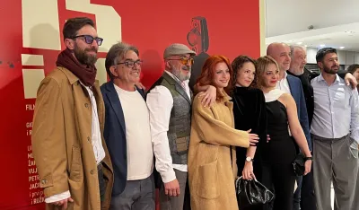 Ekipa filma 15 i po na premijeri u bioskopu Sinepleks