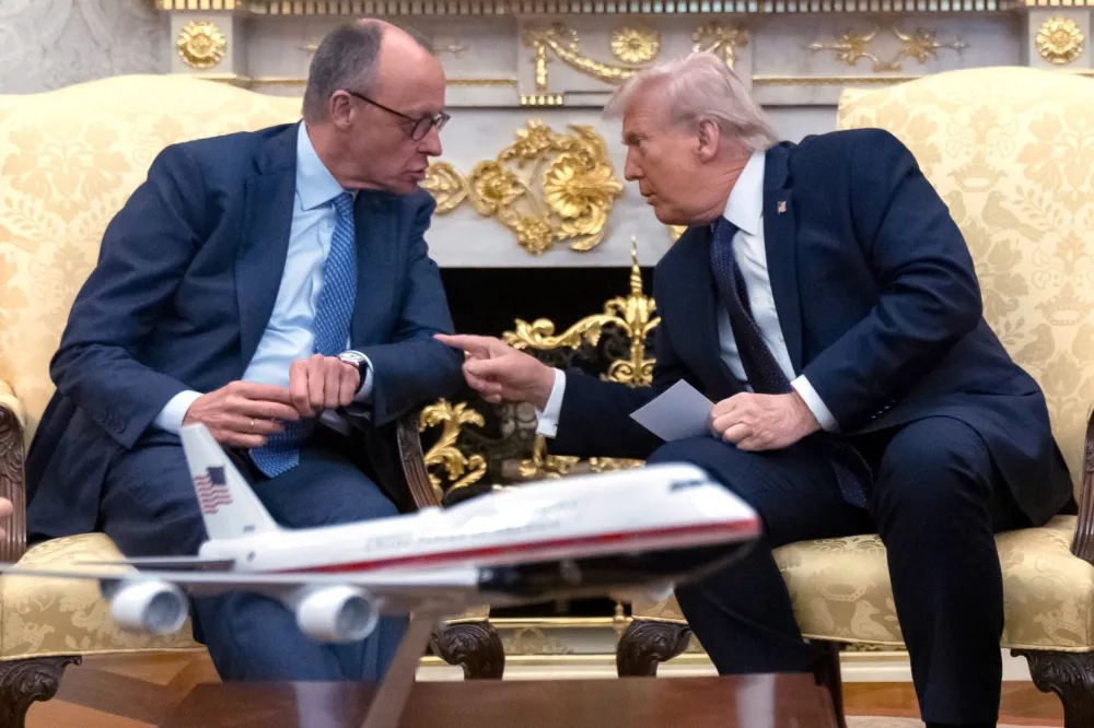 Merc i Tramp razgovarali o Ukrajini i Bliskom istoku