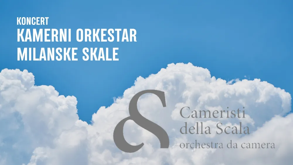 Vizual za koncert Kamernog orkestra Milanske skale
