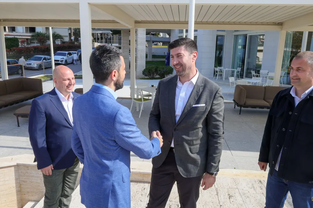 Danijel Živković u radnoj posjeti Budvi