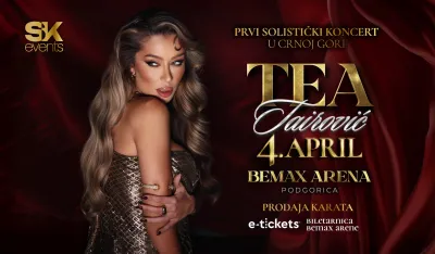 Tea&nbsp;Tairović i Dado Polumenta snimili duet: &bdquo;&Scaron;amar&ldquo; premijerno na koncertu u Podgorici