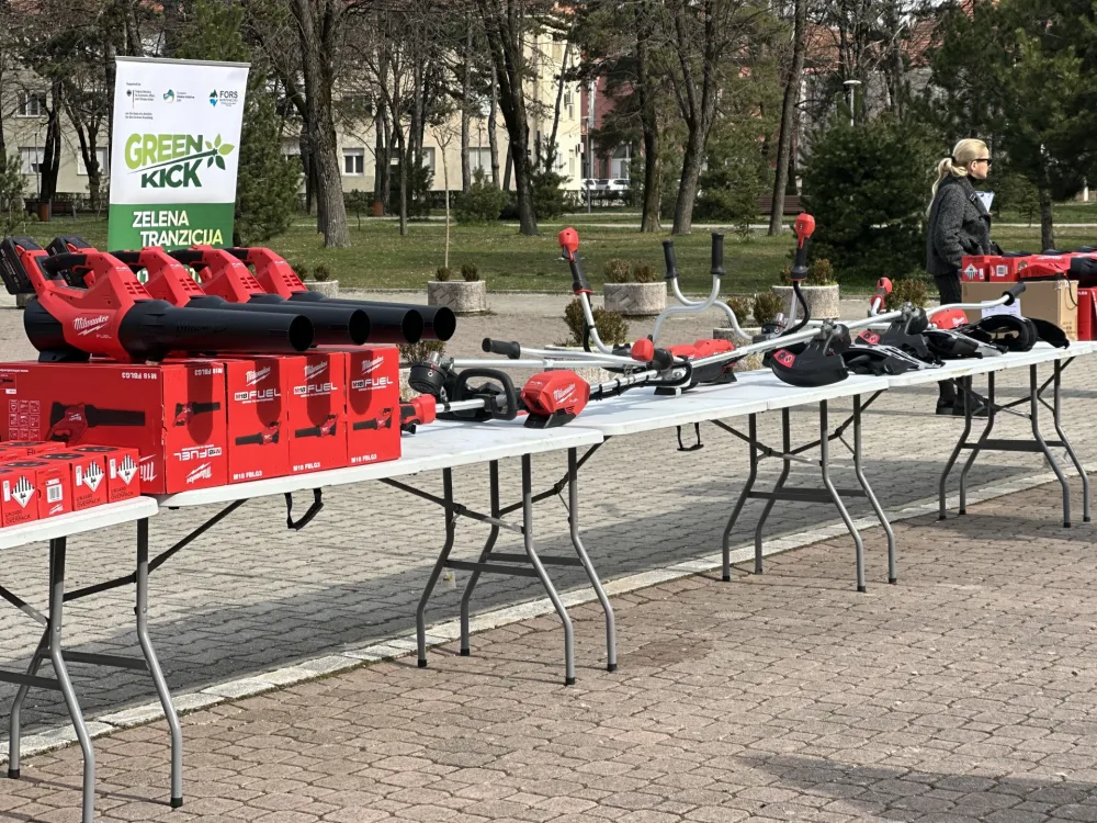 Nik&scaron;ić dobio energetski efikasnu komunalnu opremu vrijednu 20.000 eura: Smanjenje emisija &scaron;tetnih gasova i buke