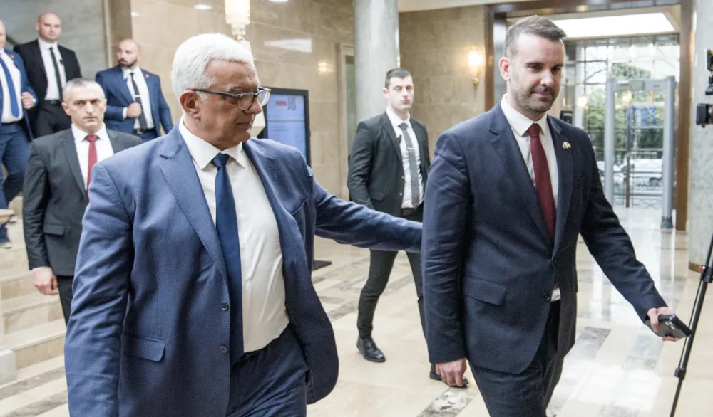 Spajić sa predstavnicima parlamentarne većine