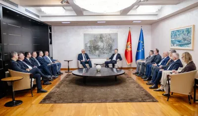 Spajić sa liderima parlamentarne većine: Fokus evropska integracija Crne Gore