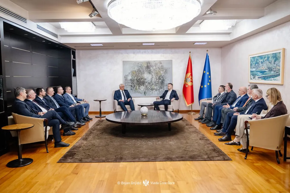 Spajić sa liderima parlamentarne većine: Fokus evropska integracija Crne Gore