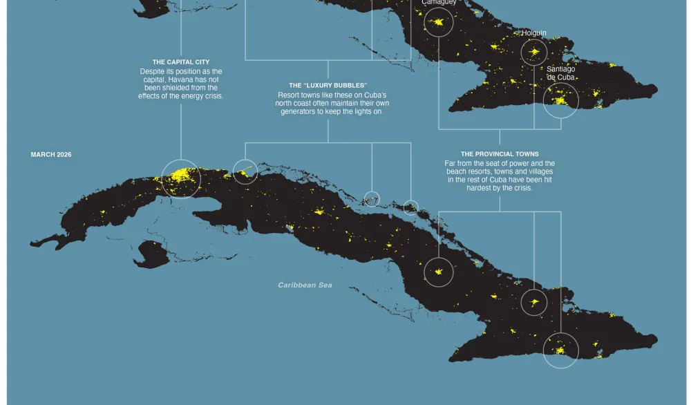 Najveća energetska kriza na Kubi od revolucije Fidela Kastra