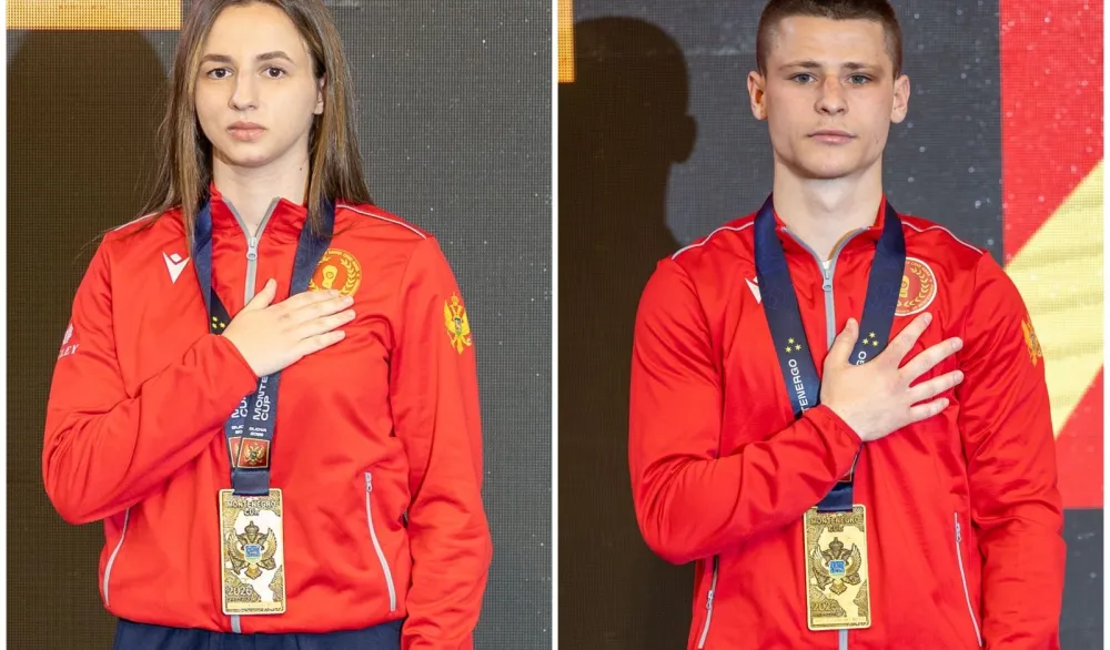 Bojana Gojković i Tomislav Đinović