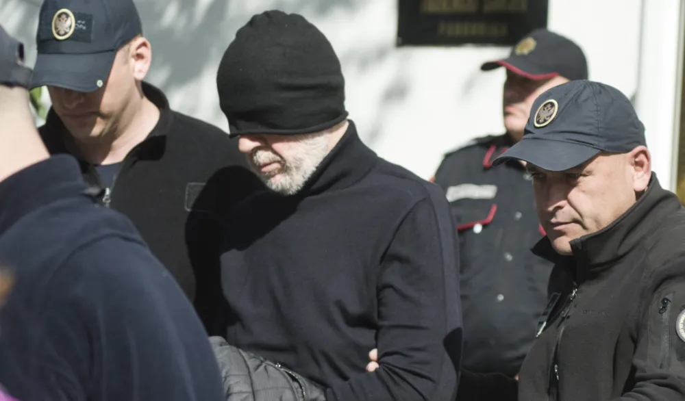 privodjenje aca djukanovica u osnovno tuzilastvo