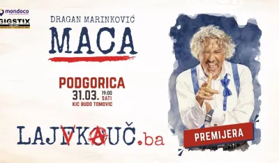 Nova predstava Dragana Marinkovića Mace - "Lajfkouč.ba" 