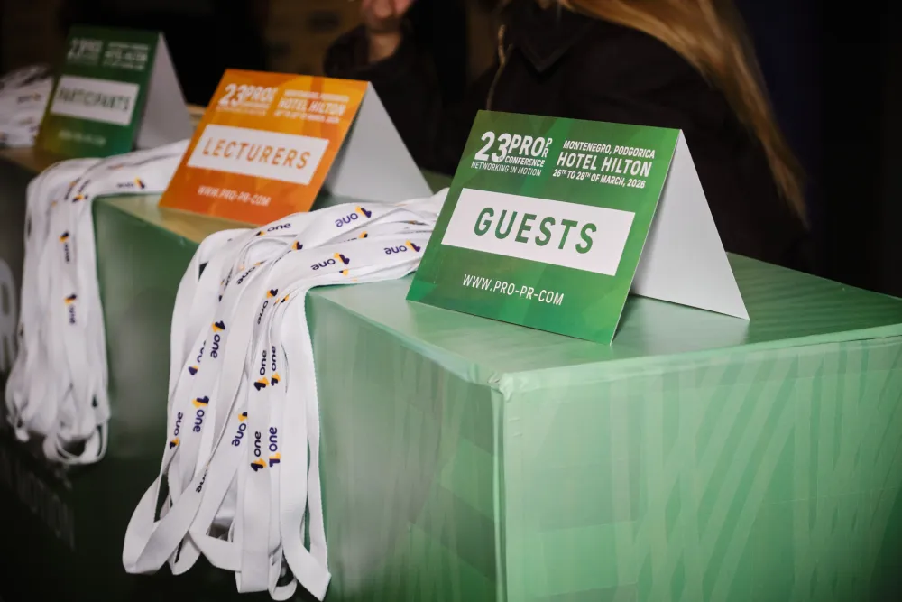 (FOTO) PRO PR konferencija u Podgorici okupila vi&scaron;e od 220 učesnika