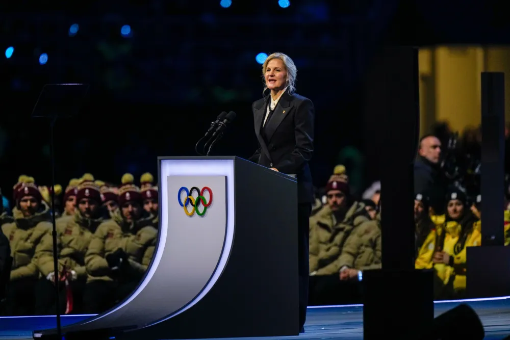 Kristi Koventri, predsjednika Međunarodnog olimpijskog komiteta