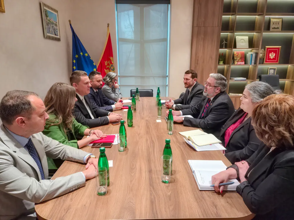 &Scaron;ahmanović sa Kizom: Snažni odnosi Crna Gora i SAD, ima prostora za produbljivanje saradnje