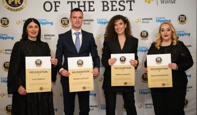 Mule&scaron;ković, Bo&scaron;ković, Bobičić, Đergović i Latinović dobitnici PRO PR Globe People Achievement Awards