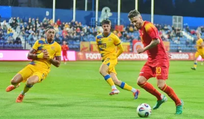Jovetić na meču sa Andorom