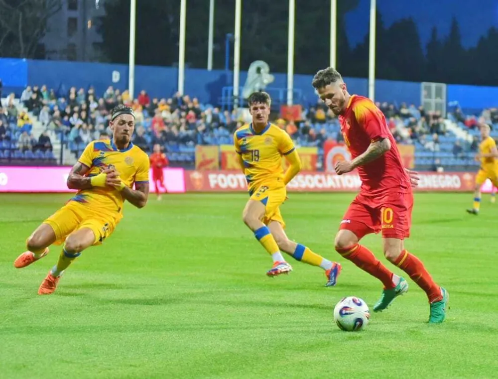 Jovetić na meču sa Andorom