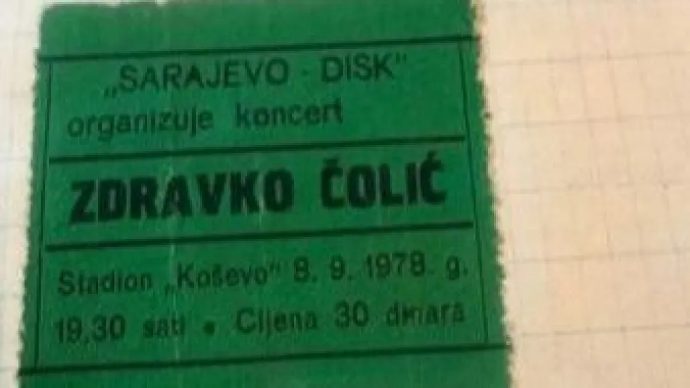 Muzej 80-ih podsjetio na rijetku ulaznicu