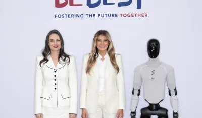 Milena Milatović i Melanija Tramp