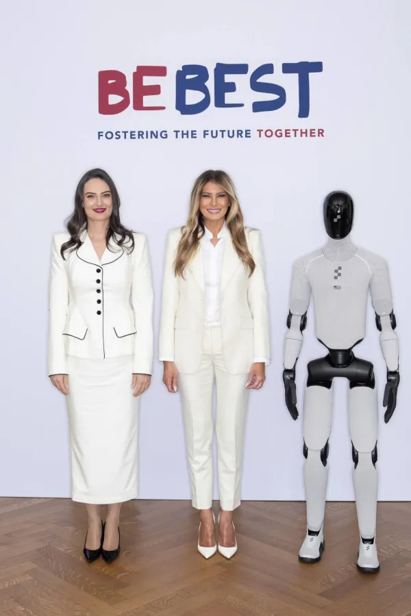 Milena Milatović i Melanija Tramp