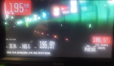 Uhap&scaron;en mladi vozač, auto-putem vozio 195 kilometara na sat