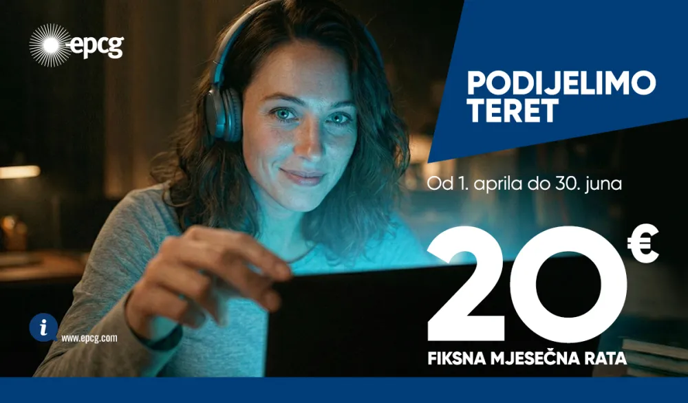 Elektroprivreda Crne Gore od 1. aprila 2026. godine pokreće četrnaesti ciklus akcije "Podijelimo teret"