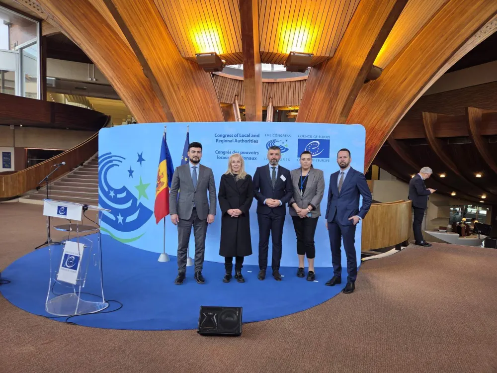 Crnogorska delegacija u Strazburu